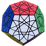 Lotus Dodecahedron Megaminx Black