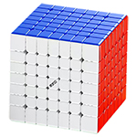 QiYi M Pro 7x7x7 Core-Magnetic Speed Cube Stickerless UV Ver...