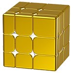 SengSo Electroplating Colorful Mirror Cube Golden