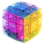 SengSo Circular 3x3x3 Cube Colored Jelly