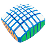 ZEPUZZLES 1x6x6 Floppy Cube Blue