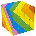 Rainbow 4x4x4 Magic Cube