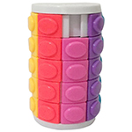 Five-layer Rotate and Slide Puzzle Magic Tower White