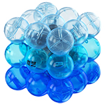 QiYi Bubble Magic Cube Transparent Blue