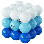 QiYi Bubble Magic Cube Gradient Blue