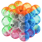 QiYi Bubble Magic Cube Crystal Transparent