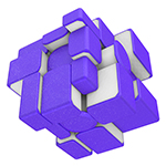 DianSheng Mirror Cube Magnetic Version Twilight Purple