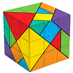 Tangram 3x3x3 Magic Cube