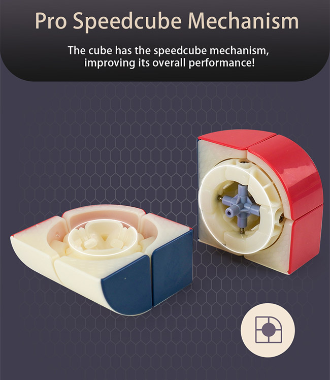 DianSheng Galaxy Cluster Penrose 2x2 Cube Transparent