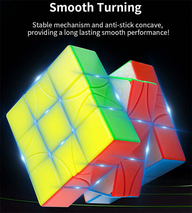 DianSheng Galaxy Cluster Corner Turning 3x3 Cube Core-Magnet Version