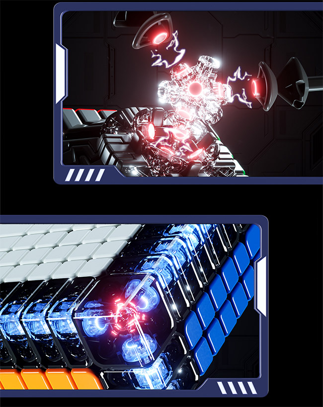 DianSheng Super Mini Core-Magnetic 7x7x7 Cube