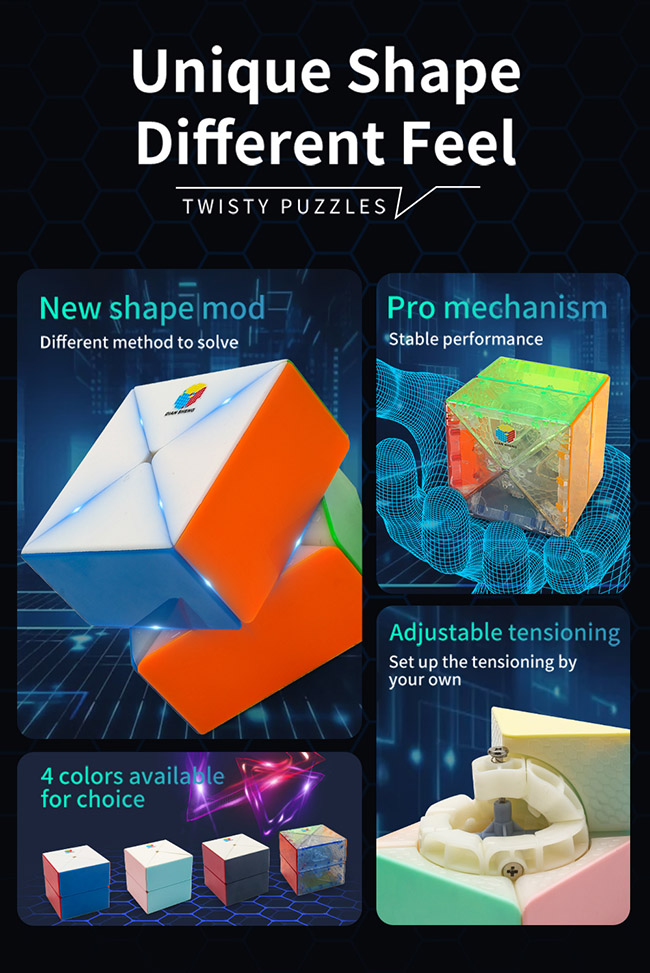 DianSheng Galaxy Cluster X2 Cube Morandi Colors