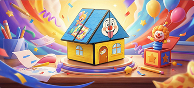 DianSheng Circus House 2x2 Cube
