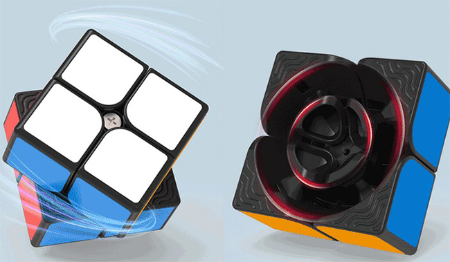DaYan TengYun M 2x2x2 Magnetic Speed Cube Stickerless