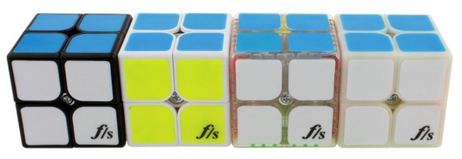 Funs Puzzle 50mm ShiShuang 2x2x2 Magic Cube