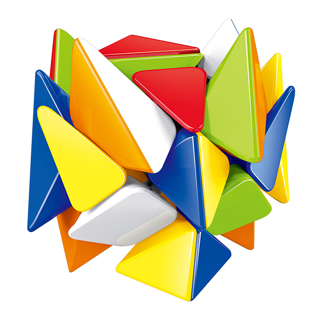 FanXin Axis Stickerless Magic Cube_3x3x3_Cubezz.com: Professional ...