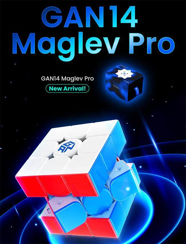Gan14 Maglev Pro UV Coated 3x3x3 Speed Cube