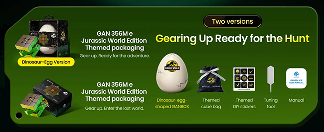GAN 356M e Jurassic World Edition Themed Packaging Version