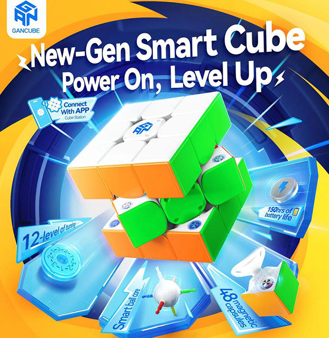 Gan356 i Carry E Intelligent Cube Stickerless