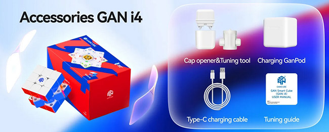 GAN i4 Smart Cube Maglev UV Coated