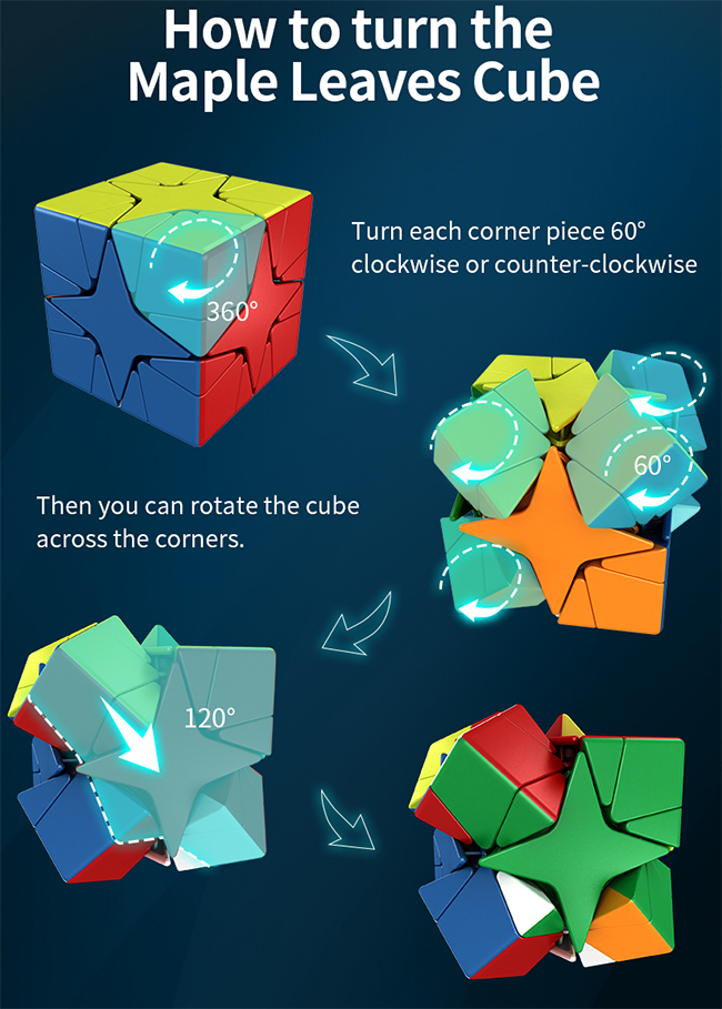 Cubing Classroom Polaris Magic Cube Stickerless
