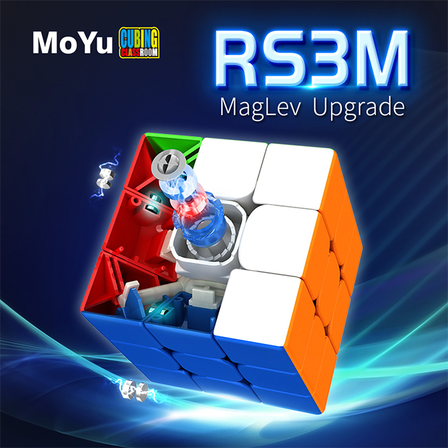 MoYu Classroom RS3M MagLev 3x3x3 Magnetic Magic Cube Stickerless