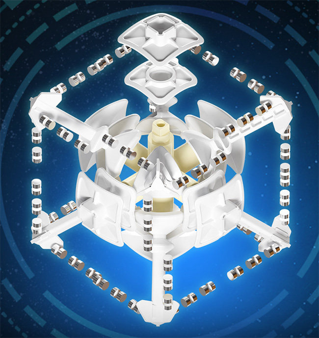 MoSheng Magnetic 7x7x7 Magic Cube Stickerless