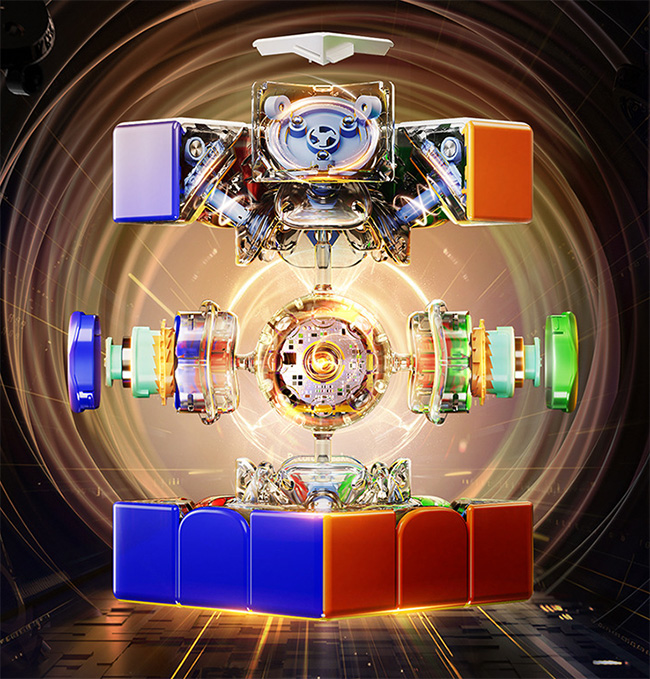 MoYu Super WeiLong V2 AI Smart Speed Cube 18th Anniversary Edition