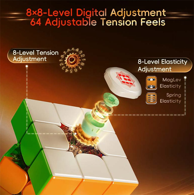 MoYu Super AoLong 3x3x3 Cube 20-Magnet MagLev 19th Anniversary Edition