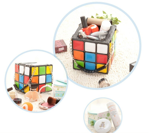 Rubik's Cube Handbag
