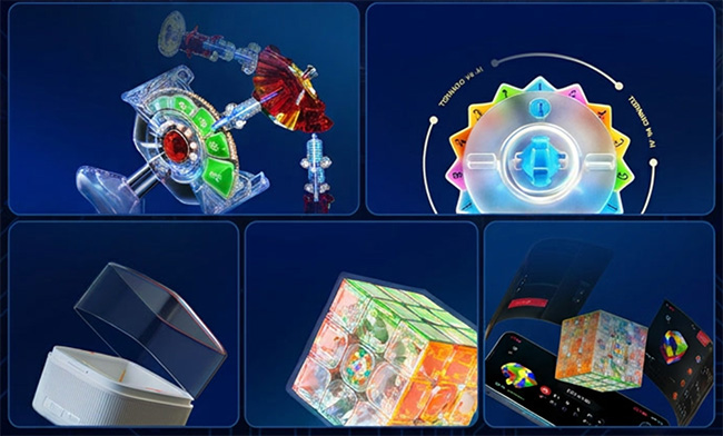 QiYi X-Man Design Tornado V4 AI Smart Cube Collection Edition