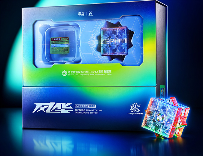 QiYi X-Man Design Tornado V4 AI Smart Cube Collection Edition