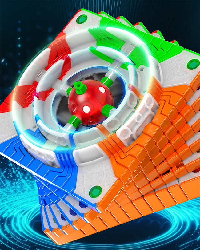 QiYi 11M Ball-Core Magnetic 11x11x11 Speed Cube Stickerless