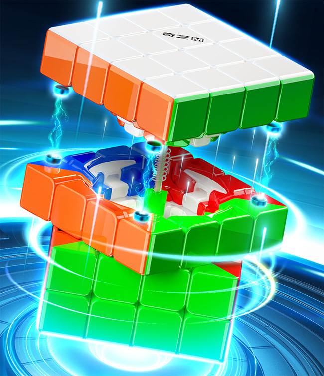 QiYi Warrior M 4x4x4 Cube UV Version