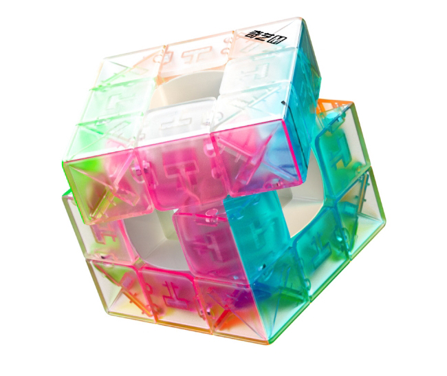 QiYi Ice Crystal Racing Void Cube Magnetic Version