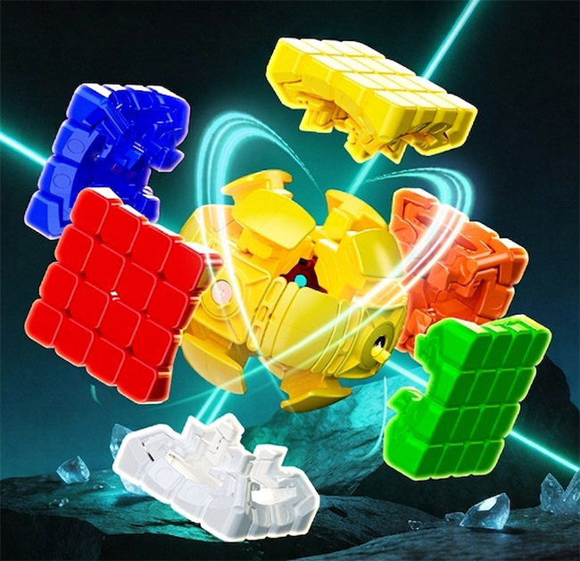 QiYi M Pro 6x6x6 Core-Magnetic Speed Cube Stickerless UV Version