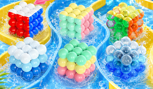 QiYi Bubble Magic Cube Macaron Color