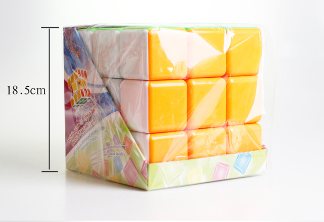 Forever Color Stickerless T-CUBE Smooth Big Round Corner 3x3x3 Speed magic Cube 