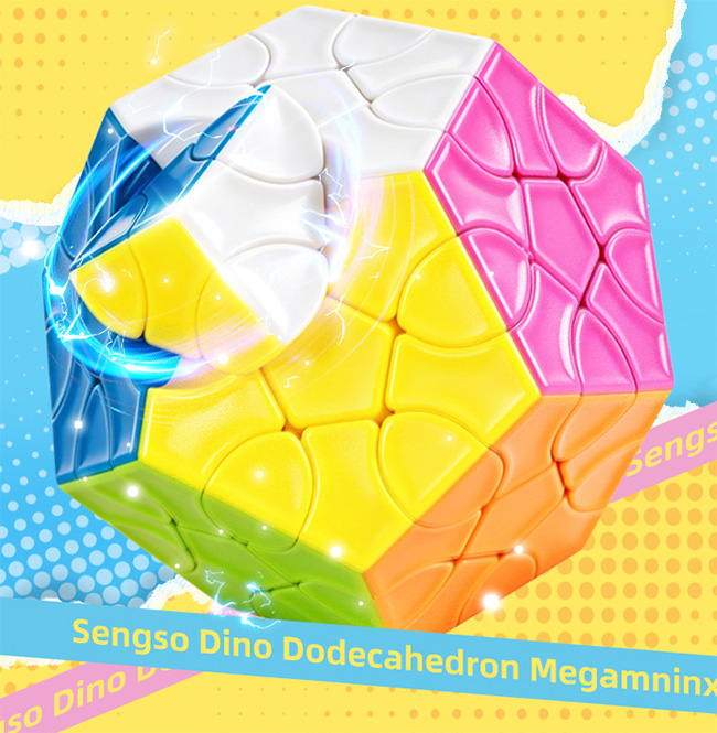 SengSo Dino Dodecahedron Megaminx