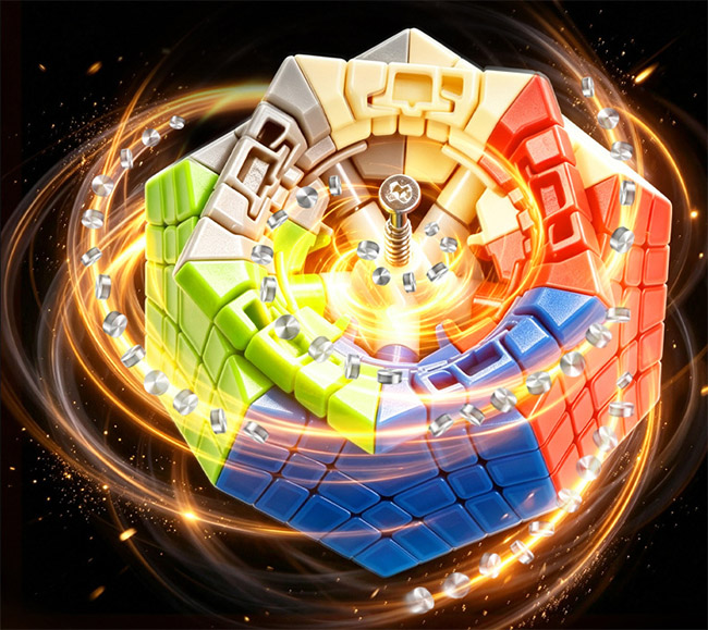 SengSo Mini Gigaminx M Magnetic Cube Stickerless
