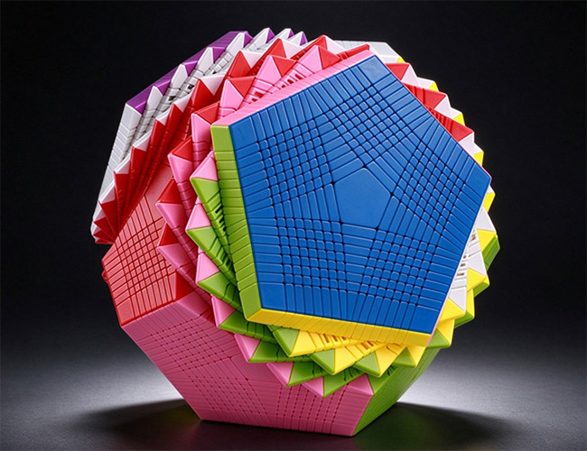 SENGSO 17-Layers Megaminx Cube Stickerless