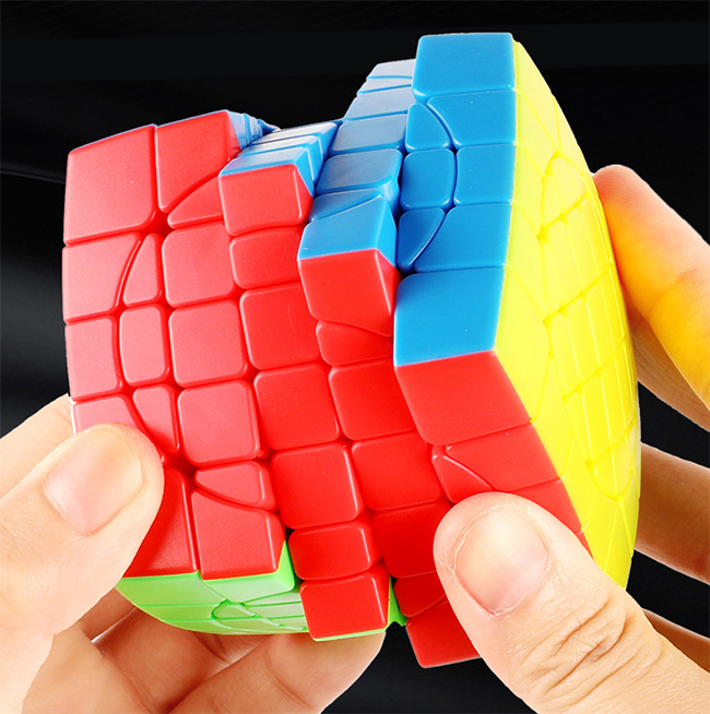 SENGSO Circular 5x5x5 Cube Ⅲ Cube Stickerless