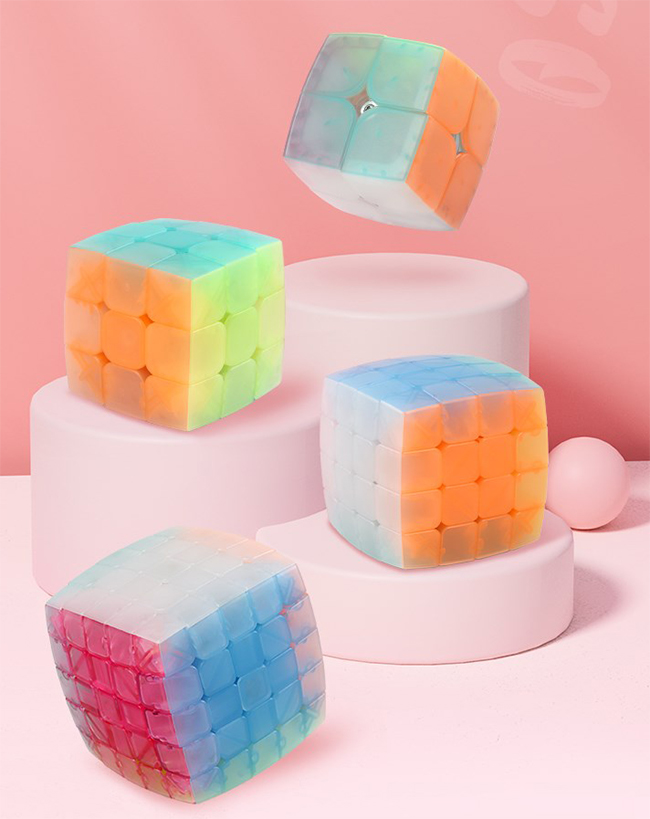 SengSo Jelly Color Bread 4x4x4 Magic Cube