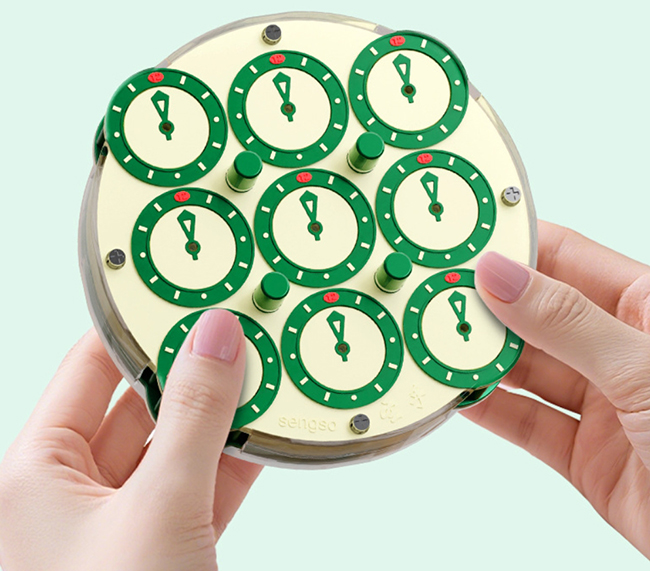 SengSo Dragon Scale Magnetic Magic Clock Limited Edition Miracle Green