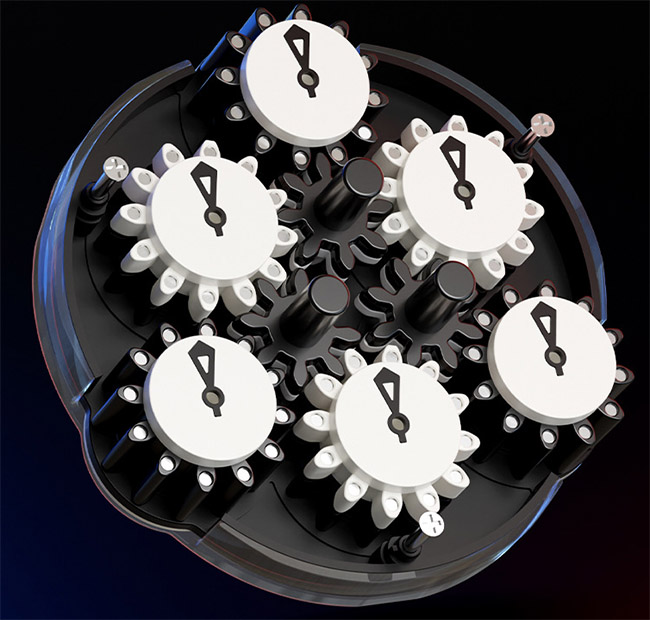 SengSo Dragon Scale 3x3 Magnetic Magic Clock