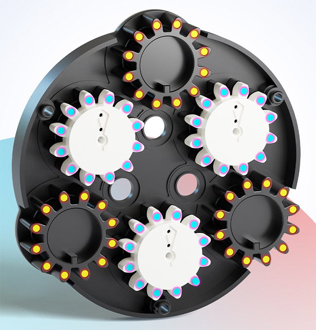 SengSo Dragon Scale 3x3 Magnetic Magic Clock