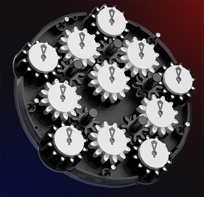 SengSo Dragon Scale 5x5 Magnetic Magic Clock