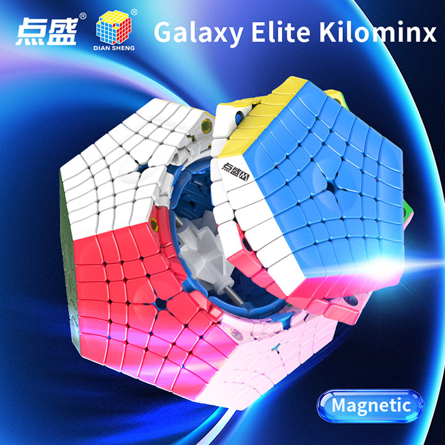 DianSheng Galaxy Elite Kilominx M Magnetic Speed Cube