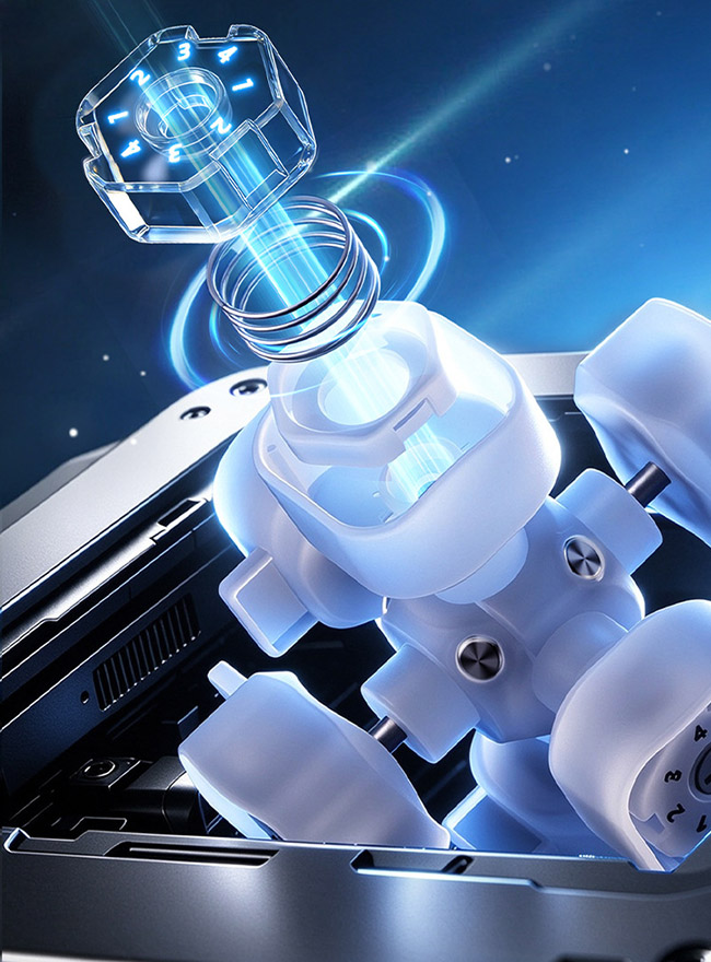 VIN2 V2 2x2x2 Magnetic Cube UV Nova Version