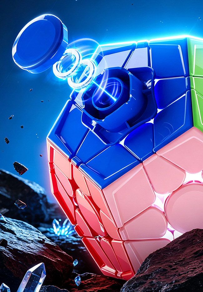 VIN-AZURE MagLev Megaminx Nova UV Version
